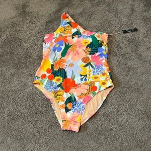 Rifle Paper Co. x Summersalt Seamless Sidestroke One-Piece, Sicily. S 14